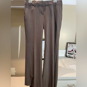 Loft Marisa dress pant.  Brown.  Size 4.  Flare.